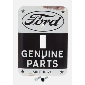 Ford Light Switch Plate Cover Genuine Parts Service Garage Gas Oil Bar Pub Sign